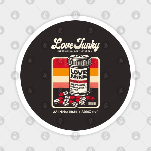 LOVE JUNKIE Magnet by Fabrik